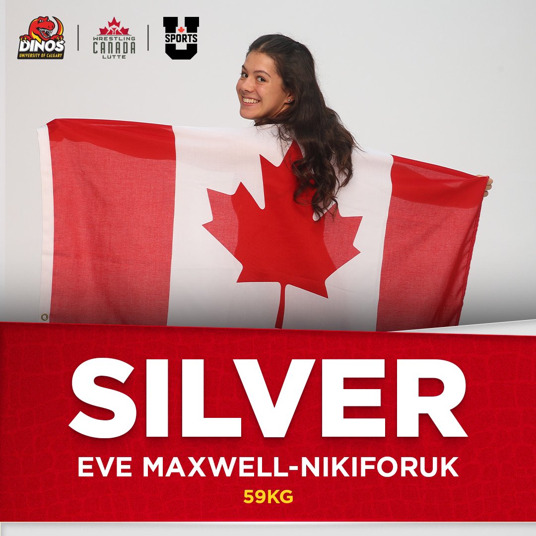 Bringing home her second U SPORTS silver medal!

#GoDinos