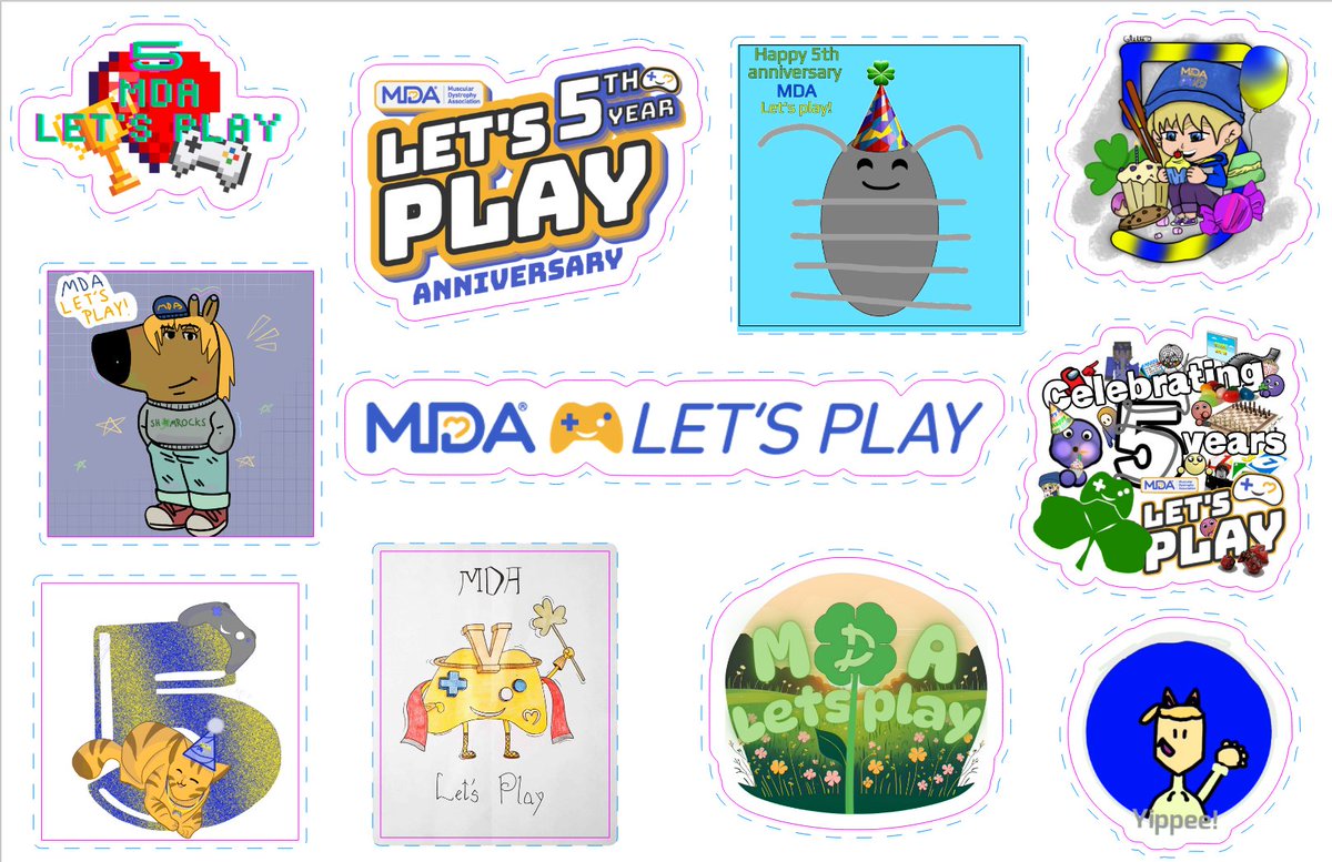 MDA Let's Play tweet media