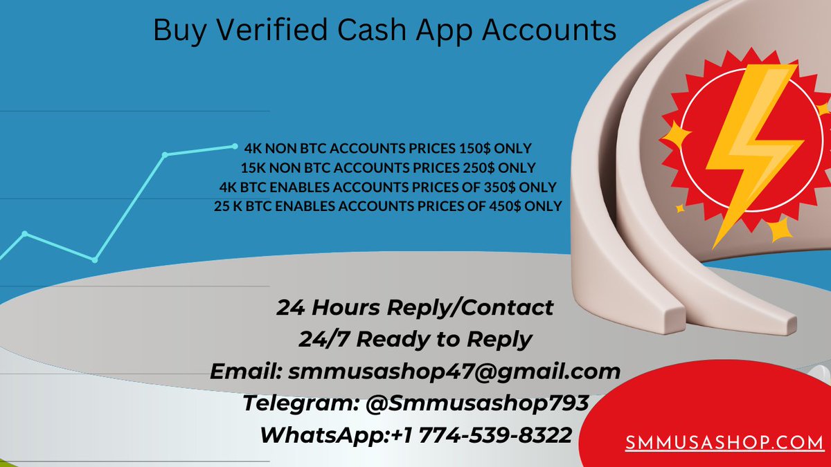Buy Verified Cash App Accounts
#KiaraAdvani 
#Biden
#TrumpisaNationalDisgrace 
#coke 
smmusashop.com/product/buy-ve…