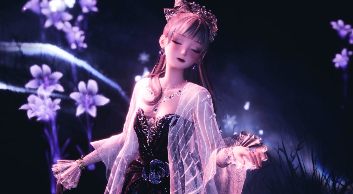 This update is providing the most beautiful pictures 💜 #InfinityNikki