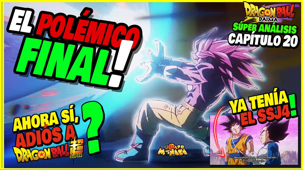 Ahora sí, ADIÓS a DRAGON BALL SUPER? 🤔 TODO sobre EL FINAL 💥

‼️ Súper Análisis Cap 20 Dragon Ball DAIMA
➡️ youtu.be/j8lnEgM2BPs
