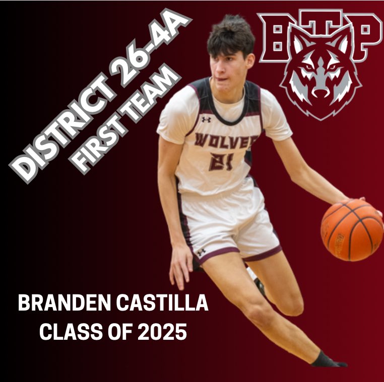 The Wolves brought home several District 26-4A Honors. Congratulations to Brandon Castilla for being named First Team All-District! <a href="/DavenportWolves/">DHS Wolves Athletics</a> <a href="/BuildThePack/">BuildThePack</a> #BTP