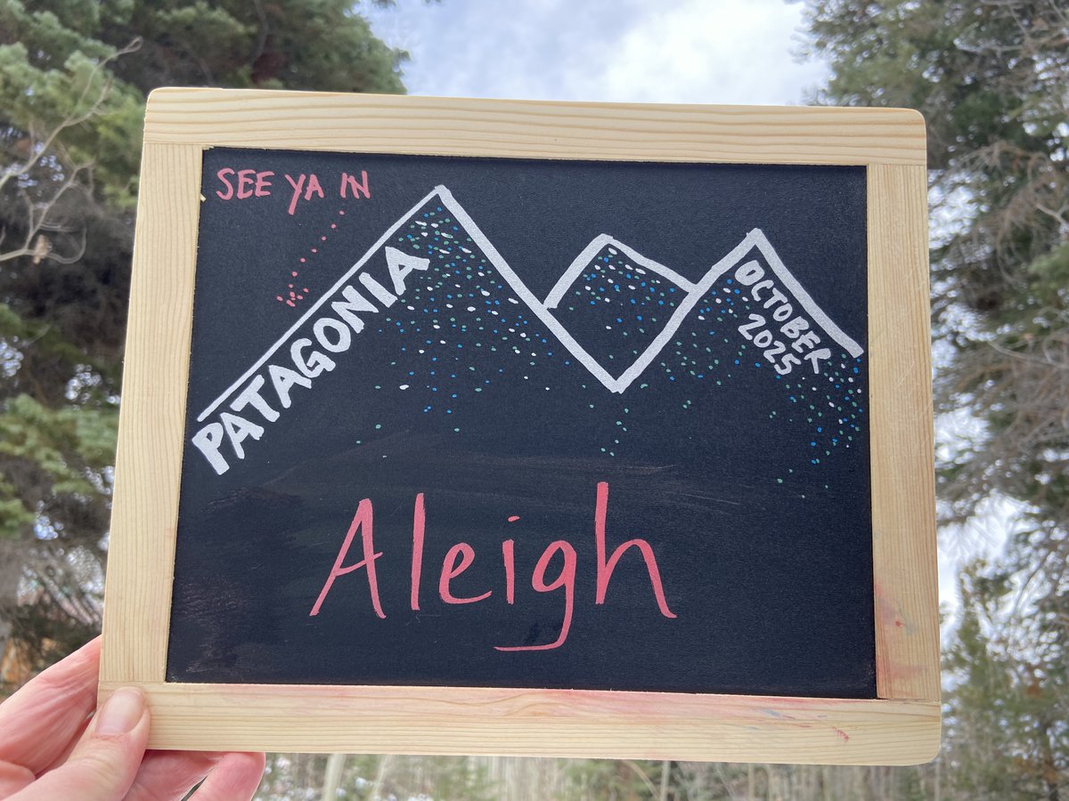 Welcome to our Patagonia trip Aleigh! 

🟨🟪🟫🟨

This trip is sold out, but comment the word PATAGONIA below and we'll send you a booking link to get on the waitlist.

Here are the trip details: 

Location | El Calafate &amp; El Chaltén Patagonia
October 18-25, 2025

Here are a f...