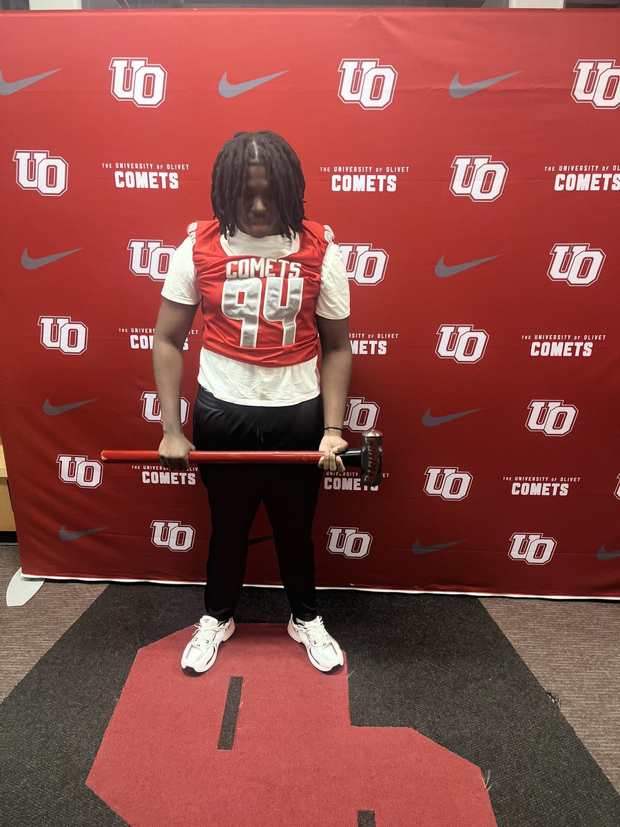 i had a great visit at Olivet, loved the environment and how well the coaches are! Also after a great conversation with <a href="/CoachIeuter/">Erik Ieuter</a> iam blessed to receive an offer from Olivet!!!
<a href="/OlivetAthletics/">The University of Olivet Athletics</a> <a href="/CoachCrawford12/">Coach Crawford</a> <a href="/coachmattjohn/">Matt Johnston</a> <a href="/DetKingFootball/">Detroit King Football</a>