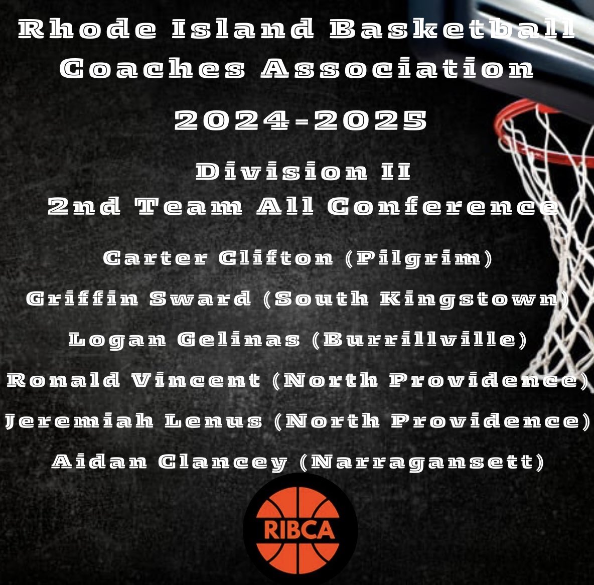 RibcaBasketball's tweet image. RIBCA - Division Two
All Conference Team