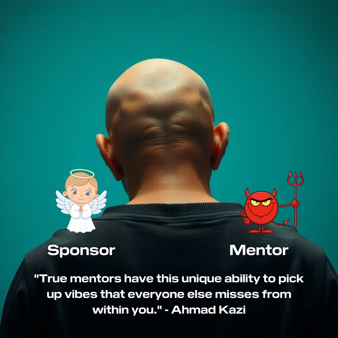 DouglasYounger's tweet image. Reinvent yourself by taking #2STEPSBACK and consider the fact that you cannot achieve success alone!

Mentors are supporters who have walked your pathway before you and have valuable insights.

Sponsors are HANDS-ON and get off the bench and in the game offering you resources,