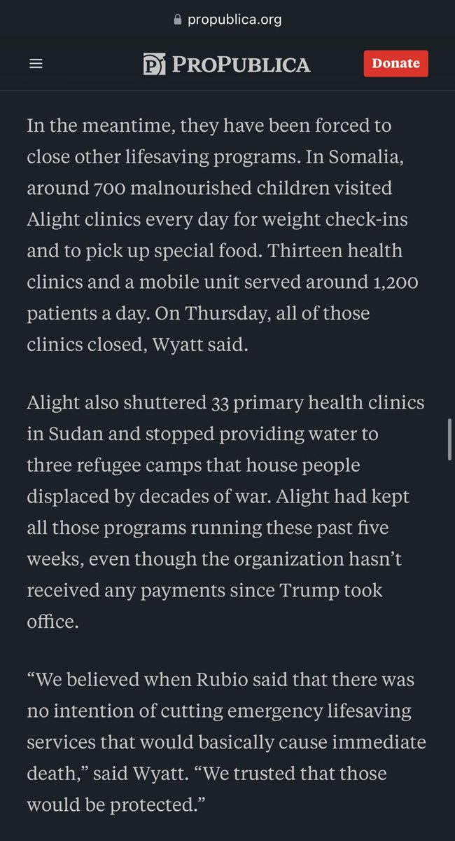 This is what's happened in Somalia and Sudan