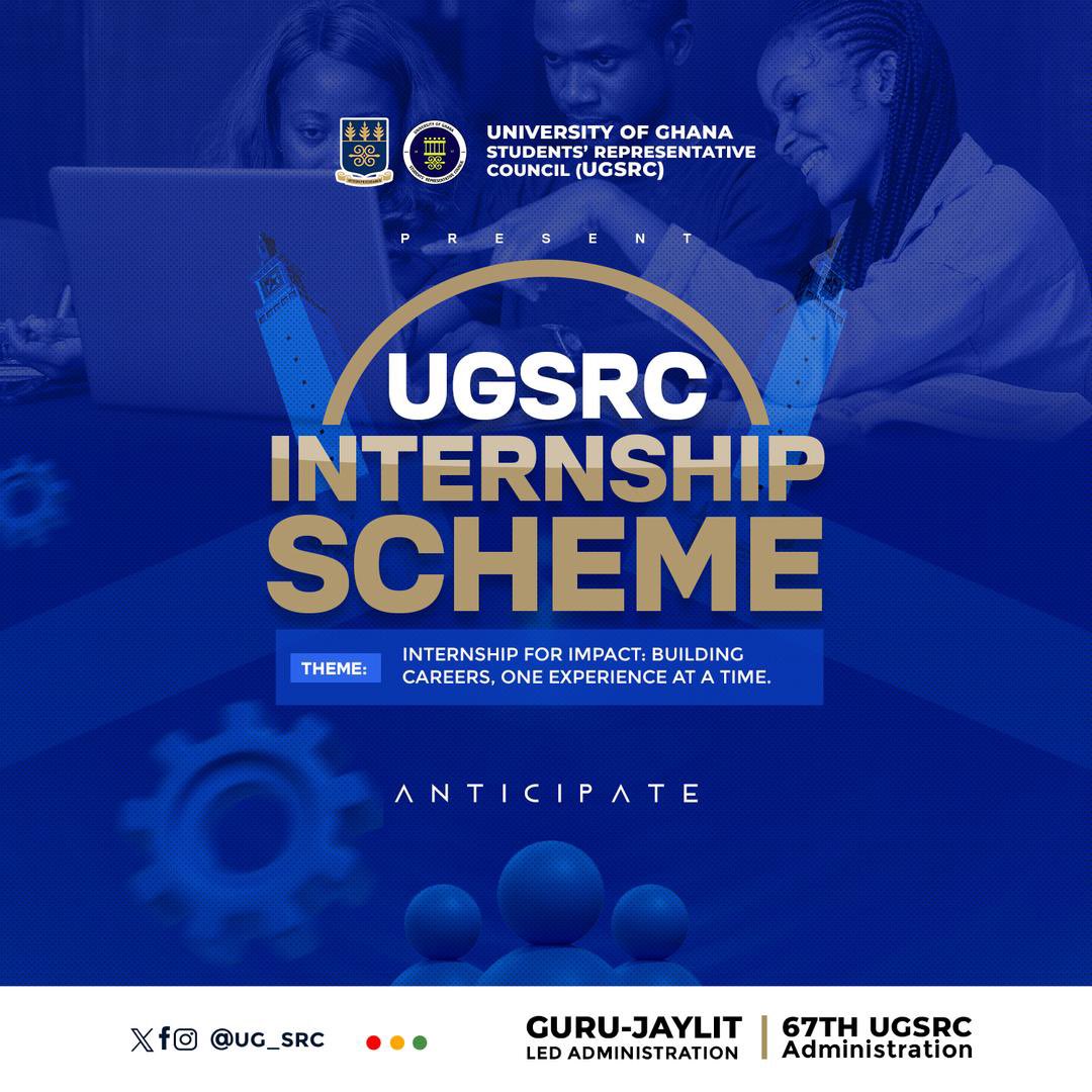 🔱🔰UGSRC INTERNSHIP SCHEME… 🐜TICIPATE!📌📇📚

THEME: INTERNSHIP FOR IMPACT: BUILDING CAREERS, ONE EXPERIENCE AT A TIME
