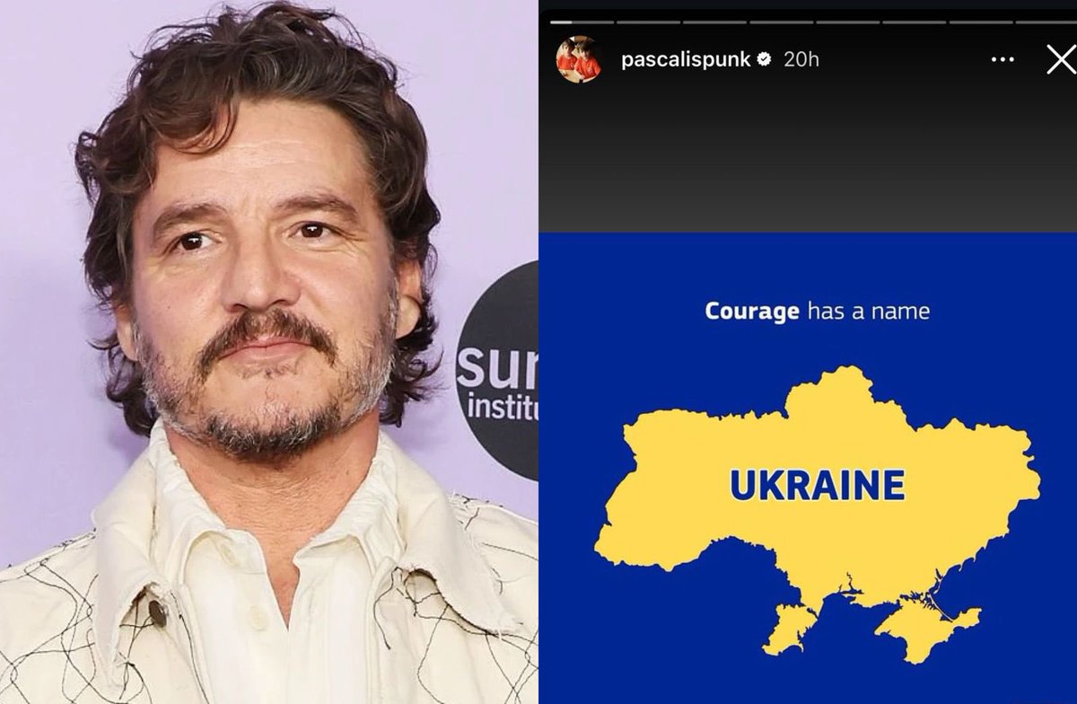Courage and dignity have many names. Pedro Pascal is one of them. The one of us.