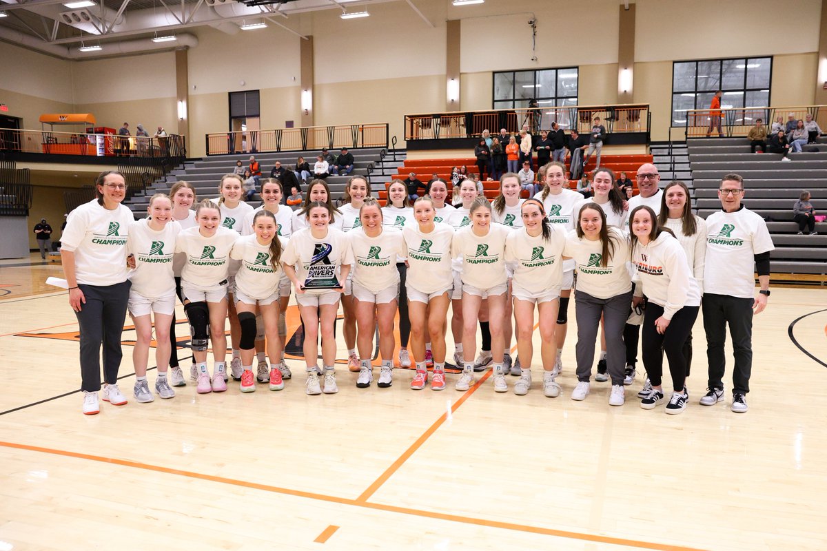 NO. 8/13 WARTBURG WOMEN'S BASKETBALL WIN AMERICAN RIVERS CONFERENCE TOURNAMENT TITLE IN BACK-TO-BACK SEASONS (8TH TITLE IN PROGRAM HISTORY) 🏆