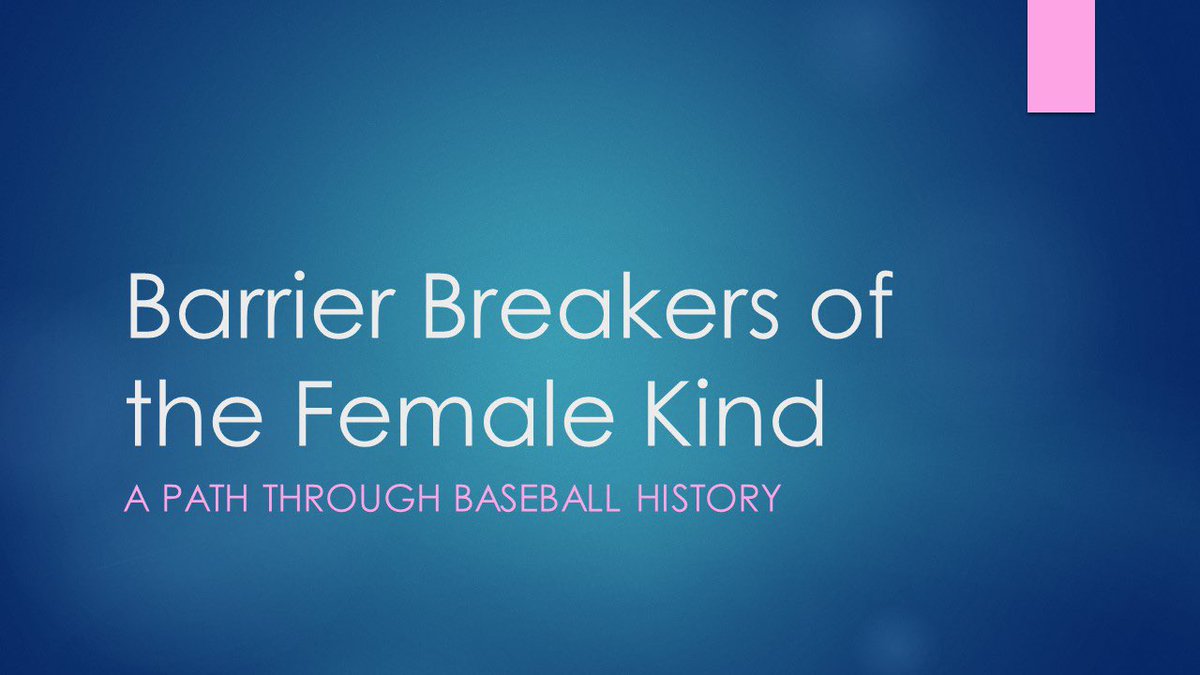 Donna M 📷 (@thelensofdonnam) on Twitter photo My presentation, “Barrier Breakers of the Female Kind,” explores how women left their mark all along the path of #baseball history.
I’ll be at the #MuthMuseum of <a href="/HinchliffeStad/">Hinchliffe Stadium</a> on March 8 at 1:00 p.m. for #WomensHistoryMonth. Pls make a reservation (862-385-1240) and come by! My presentation, “Barrier Breakers of the Female Kind,” explores how women left their mark all along the path of #baseball history.
I’ll be at the #MuthMuseum of <a href="/HinchliffeStad/">Hinchliffe Stadium</a> on March 8 at 1:00 p.m. for #WomensHistoryMonth. Pls make a reservation (862-385-1240) and come by!