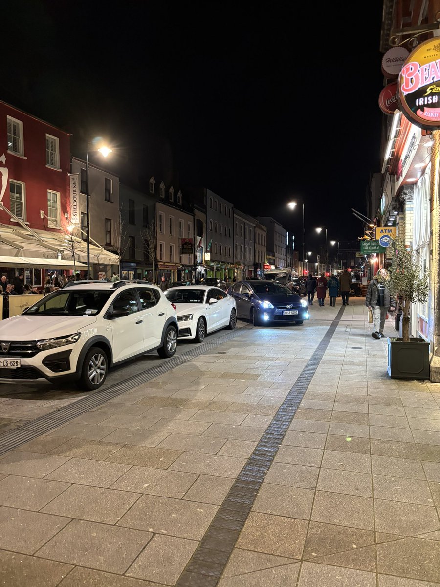MacCurtain St is now worse for pedestrians than it was before the public realm works.