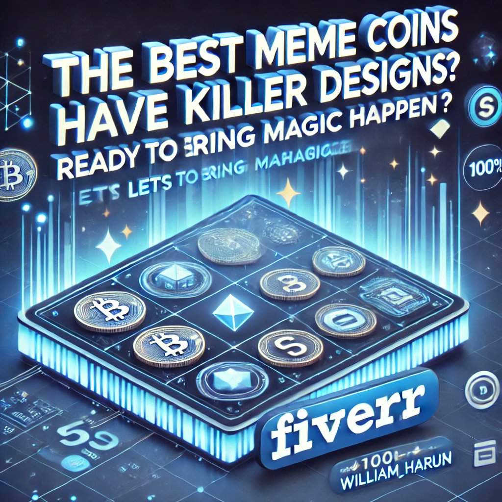 KHGLOBALTECH's tweet photo. The best meme coins have killer designs! Ready to bring yours to life? Let’s make magic happen. ✨💰 https://t.co/8Ka4rsmLeC #MemeCoinMagic #NFTArtist #BlockchainBuzz https://t.co/KjxJ1QkMlK