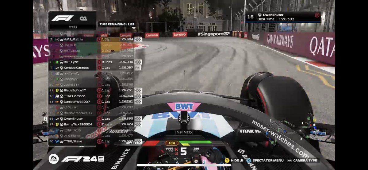 XPG Flame (@flame_xpg) on Twitter photo BBS League - Singapore
Q - P19, just couldn’t hook up the lap
R - P6 (minimum P5 after stewarding) may honestly be my best drive this game, nailed the pit lap and got out of any late drama. The return race i needed
<a href="/XPG__Esports/">XPG Esports</a> BBS League - Singapore
Q - P19, just couldn’t hook up the lap
R - P6 (minimum P5 after stewarding) may honestly be my best drive this game, nailed the pit lap and got out of any late drama. The return race i needed
<a href="/XPG__Esports/">XPG Esports</a>