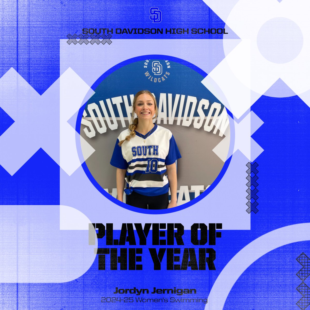 Congratulations to <a href="/jordyn_jernigan/">Jordyn Jernigan</a> for being named
2024-25 CCC Player of the Year for Women's Swimming!
<a href="/sdwildcatsports/">SD Wildcat Athletics</a> <a href="/ctadams_3/">Chris Adams</a> 
#wearewildcats