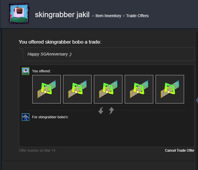 Skin Grabbers tweet media