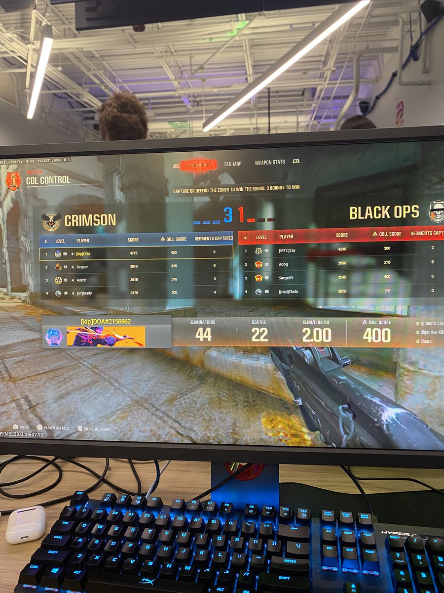 ggs to everyone we played today, made Sunday (T6)