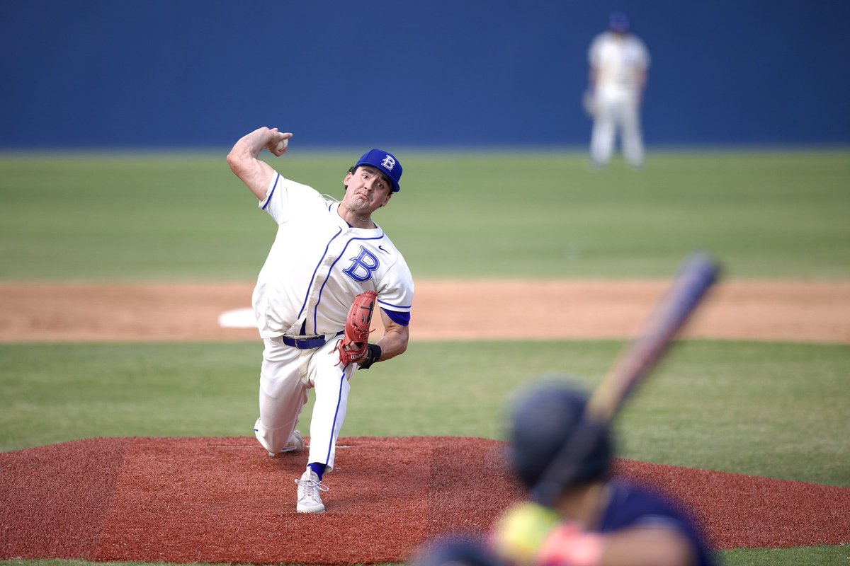 A HUGE CONGRATULATIONS to Blinn pitcher Brok Eddy, who just moments ago put the finishing touches on a complete-game, 7-inn. no-hitter in a 8-0 victory over Coastal Bend in the opener of today’s Region XIV doubleheader in Brenham, Texas!