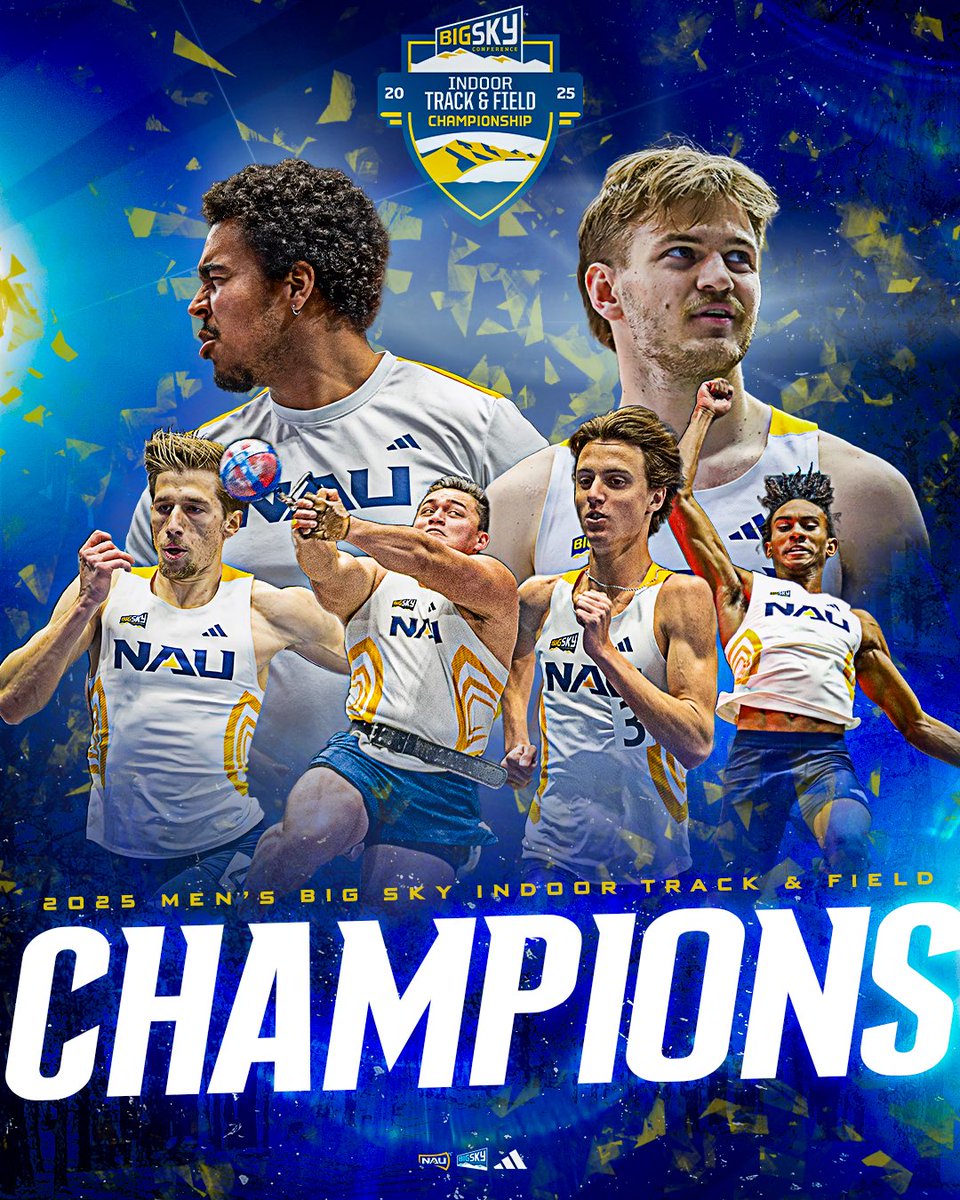 NAUTrackFieldXC's tweet photo. THIRTEEN-STRAIGHT ‼️

#RaiseTheFlag | #BigSkyTF https://t.co/jrUMnOZjY9