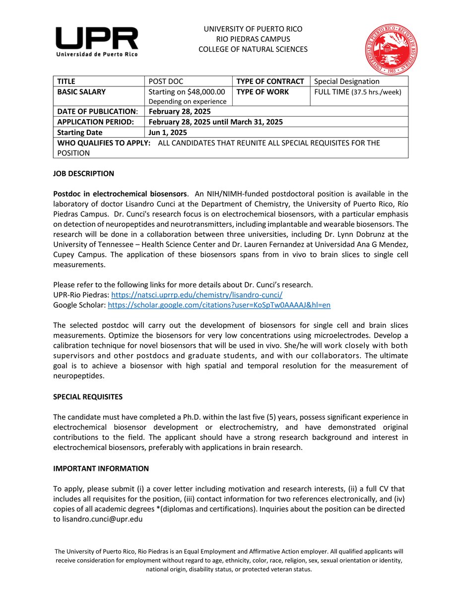 Dr. Cunci's Lab tweet media