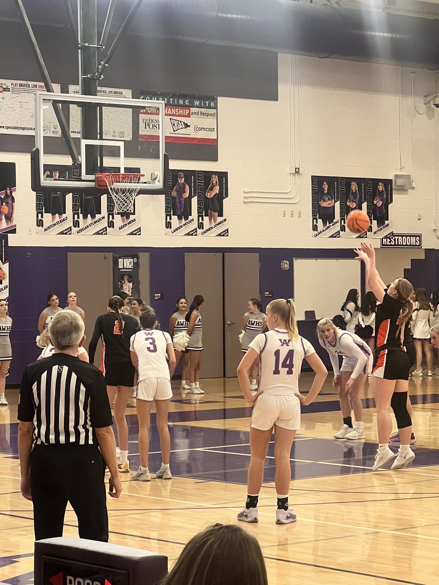 <a href="/ErieTigersGBB/">Erie Girls Bball</a> battling Arvada West in round 2 of <a href="/CHSAA/">CHSAA</a> playoffs. Let’s go Tigers! <a href="/ErieTigerMedia/">Erie Tiger Media</a>