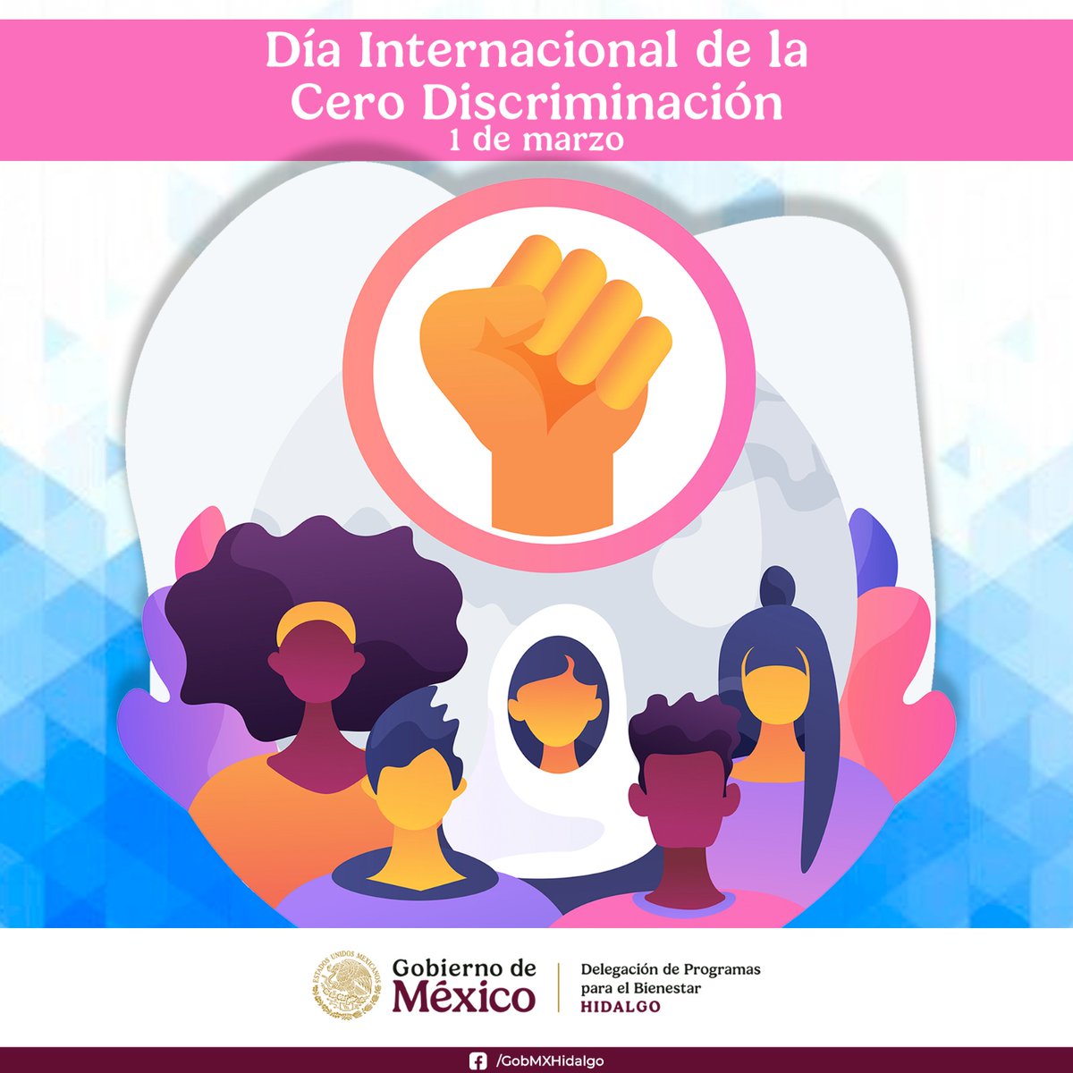 GobMXHidalgo's tweet image. 🌍✨ 1 de marzo - Día Internacional de la Cero Discriminación ✨🌍

Cada persona es única y valiosa. El respeto, la igualdad y la inclusión no son opciones, sino derechos de todas y todos. 💜

#GobiernoHumanista 
#TransformandoHidalgo