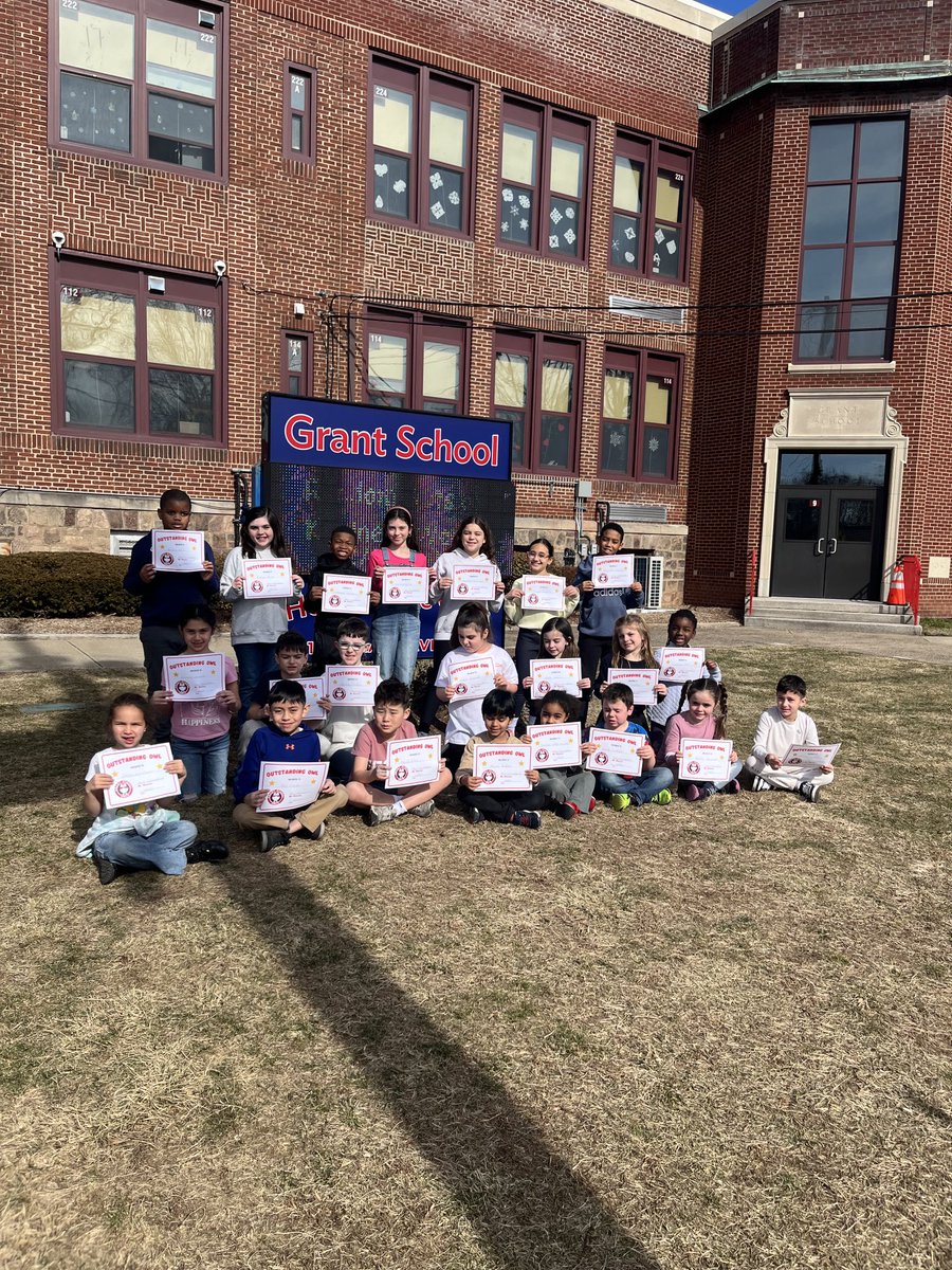 Congratulations to the newest group of Outstanding Owls! These students were caught being good!