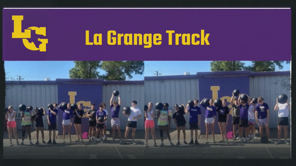 This crew dominated the optional VO2 Max Workout this morning!!!  
Hard days = Easy Races 
#OntheProwl #LaGrangeTrack