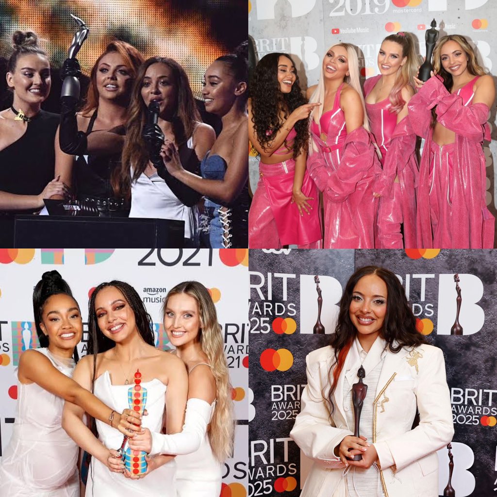 blueprintjade's tweet image. #BRITs: 2017, 2019, 2021, and 2025