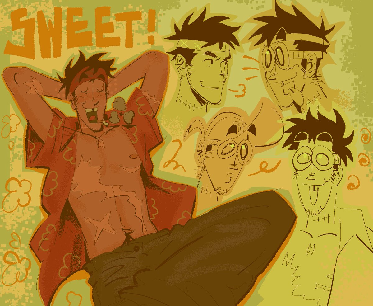 having an oc just to doodle them