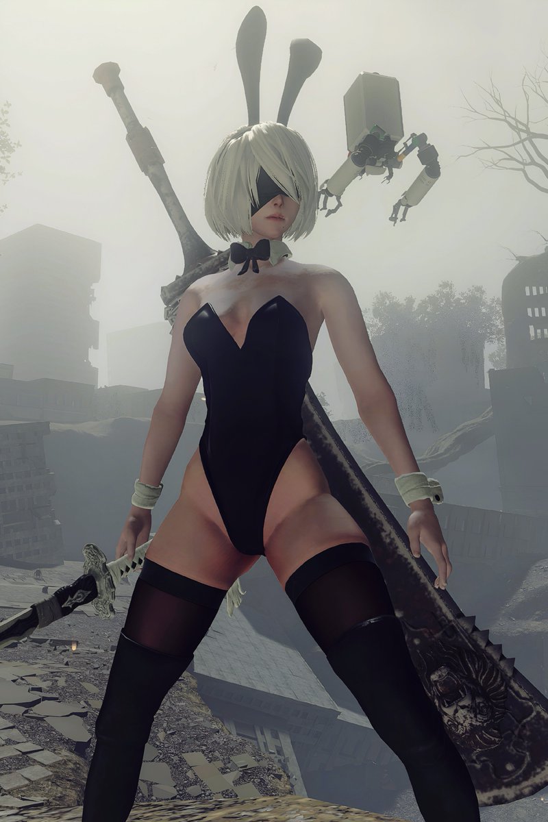 Bunny 2B 🗡️🐰

#NieRAutomata #2B