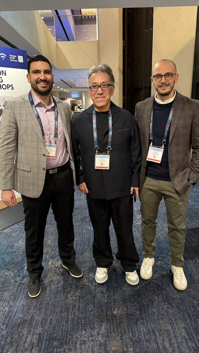 Asaad Nakhle, MD (@asaadnakhle) on Twitter photo The highlight of CTO Plus 2025 <a href="/crfheart/">Cardiovascular Research Foundation</a>. Looking forward to hands-on learning from the master <a href="/Laserrman/">Tsutomu Fujita MD</a> with <a href="/AhmedAlOgaili/">Ahmed Al-Ogaili</a> The highlight of CTO Plus 2025 <a href="/crfheart/">Cardiovascular Research Foundation</a>. Looking forward to hands-on learning from the master <a href="/Laserrman/">Tsutomu Fujita MD</a> with <a href="/AhmedAlOgaili/">Ahmed Al-Ogaili</a>