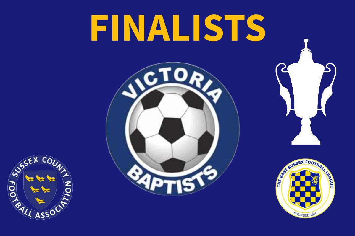 MSH - East Sussex Football League (@macronesfl) on Twitter photo Congratulations to <a href="/Viccy_Baptists/">Victoria Baptists FC</a> on reaching the Sussex Junior County Cup Final.
They will play Forest Row reserves in the final.
#MacronESFL Congratulations to <a href="/Viccy_Baptists/">Victoria Baptists FC</a> on reaching the Sussex Junior County Cup Final.
They will play Forest Row reserves in the final.
#MacronESFL
