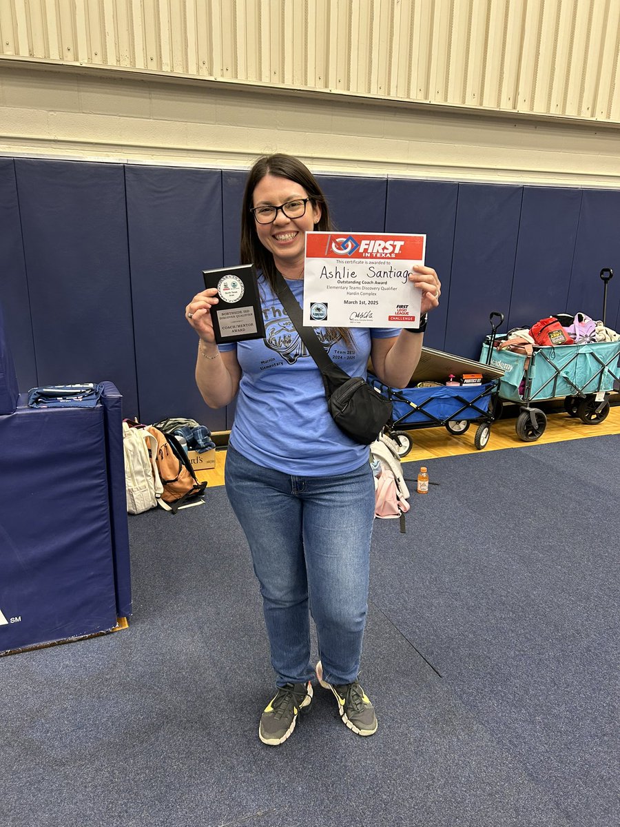 Congratulations to the <a href="/NISDMurnin/">NISDMurnin</a> UVA’s! They placed 1st in Core Values and are headed to the championship round! 🏆🥇Huge shoutout to their AMAZING coaches <a href="/Ash_Santiago818/">Ashlie Santiago, M. Ed.</a> and <a href="/Flores_STEM/">Mrs. Flores ⚓️💙</a> 🎉🎉🎉<a href="/ambermfreeman/">Amber Freeman</a> #coachsward #corevalues