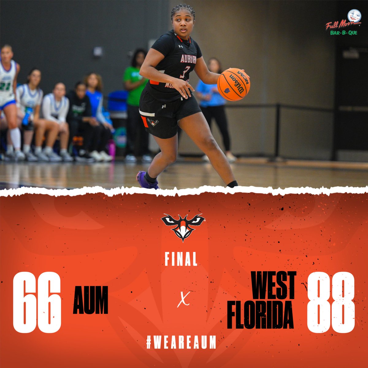 Final score from the regular season finale.

The Warhawks will return on Tuesday for the first round of the GSC Tournament.

#WeAreAUM