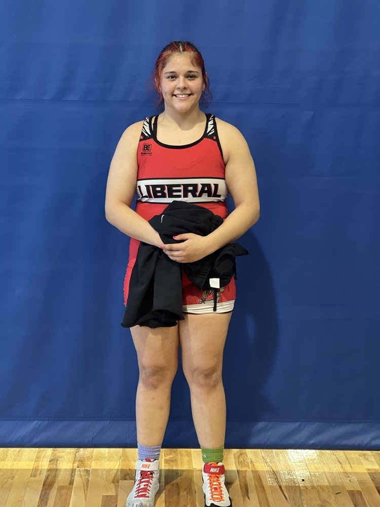 Hayleen Martinez is now a two-time Liberal High School State Wrestling Champion.