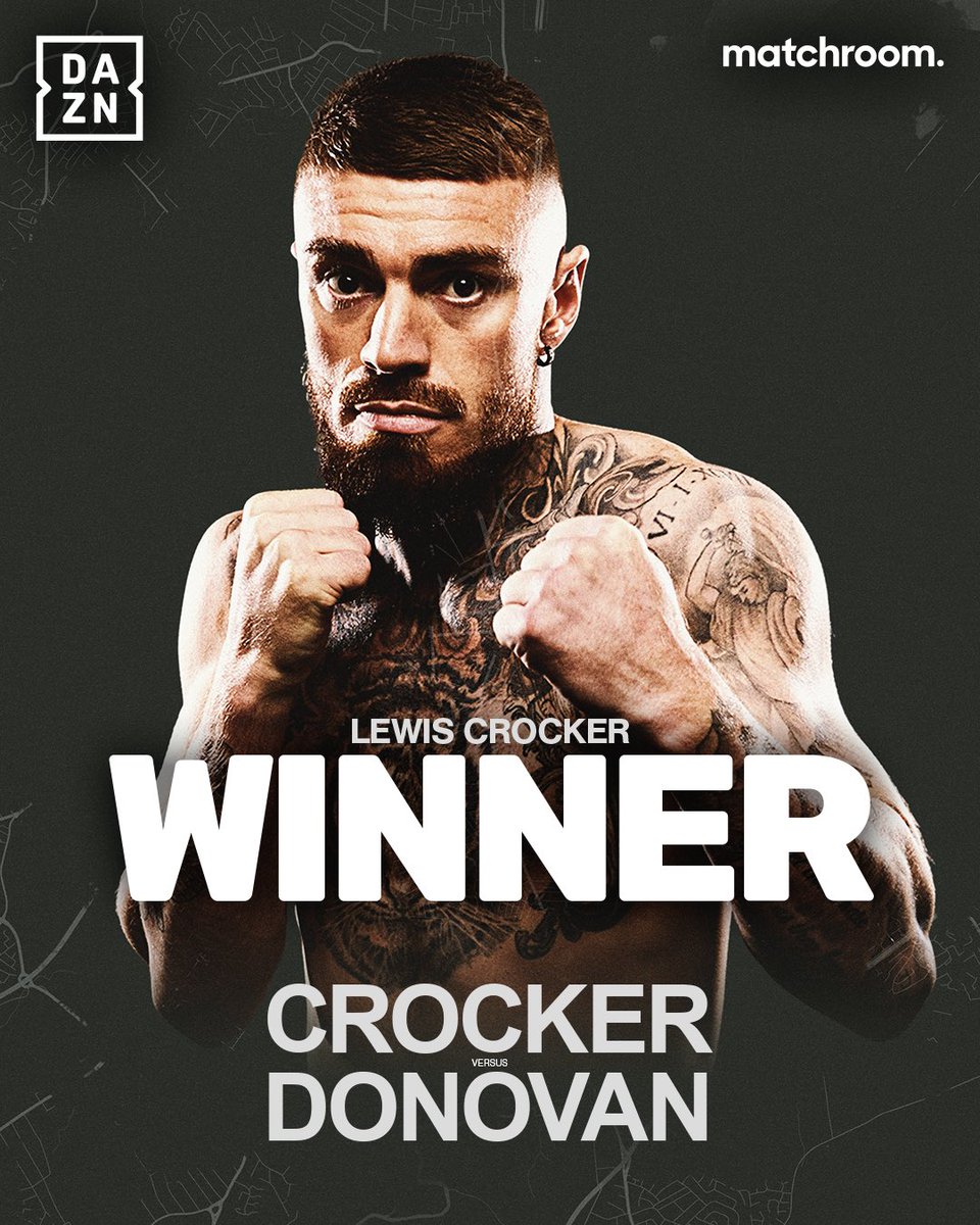 .<a href="/lewiscrocker1/">Lewis Crocker</a> gets the victory via DQ. 

#CrockerDonovan