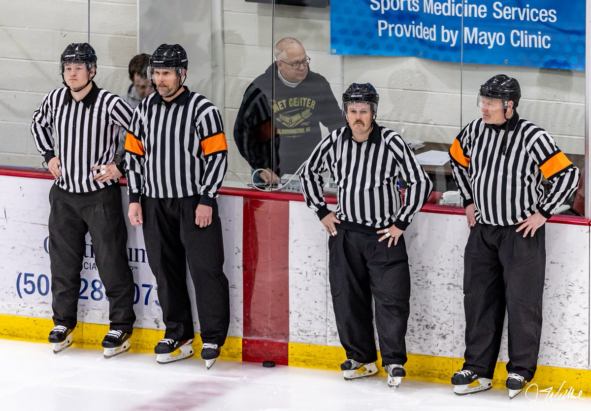 Jim Wellbrock (@jamesdwellbrock) on Twitter photo Thanks to this crew for working the Section 1A Championship game last Wednesday! Also love the Met Center sweatshirt in the background! @MSHSLjohn <a href="/MSHSL_Officials/">MSHSL Officiating</a> @ThankARef Thanks to this crew for working the Section 1A Championship game last Wednesday! Also love the Met Center sweatshirt in the background! @MSHSLjohn <a href="/MSHSL_Officials/">MSHSL Officiating</a> @ThankARef