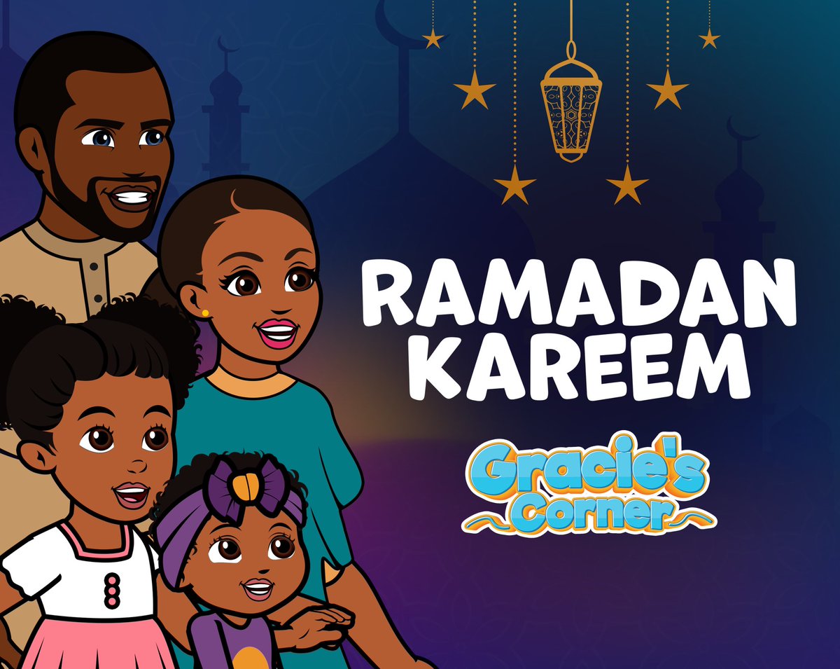Gracie's Corner TV (@gracies_corner) on Twitter photo Wishing you a peaceful and blessed start to Ramadan! May this month be filled with love, reflection, and kindness for all. 🌙✨ 
—
#RamadanMubarak #GraciesCorner Wishing you a peaceful and blessed start to Ramadan! May this month be filled with love, reflection, and kindness for all. 🌙✨ 
—
#RamadanMubarak #GraciesCorner