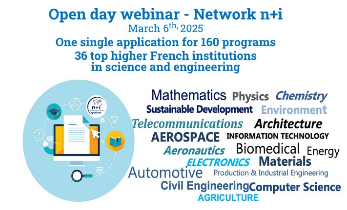 🎓¿Estás interesado/o en estudiar Ingeniería en Francia 🇨🇵?

📢No te pierdas el webinario «Puertas abiertas n+i : Estudios de ingeniería en Francia»

🗓 6 de marzo de 2025, 12 hs (hora de Argentina)
 nplusi.com/public/en/news…