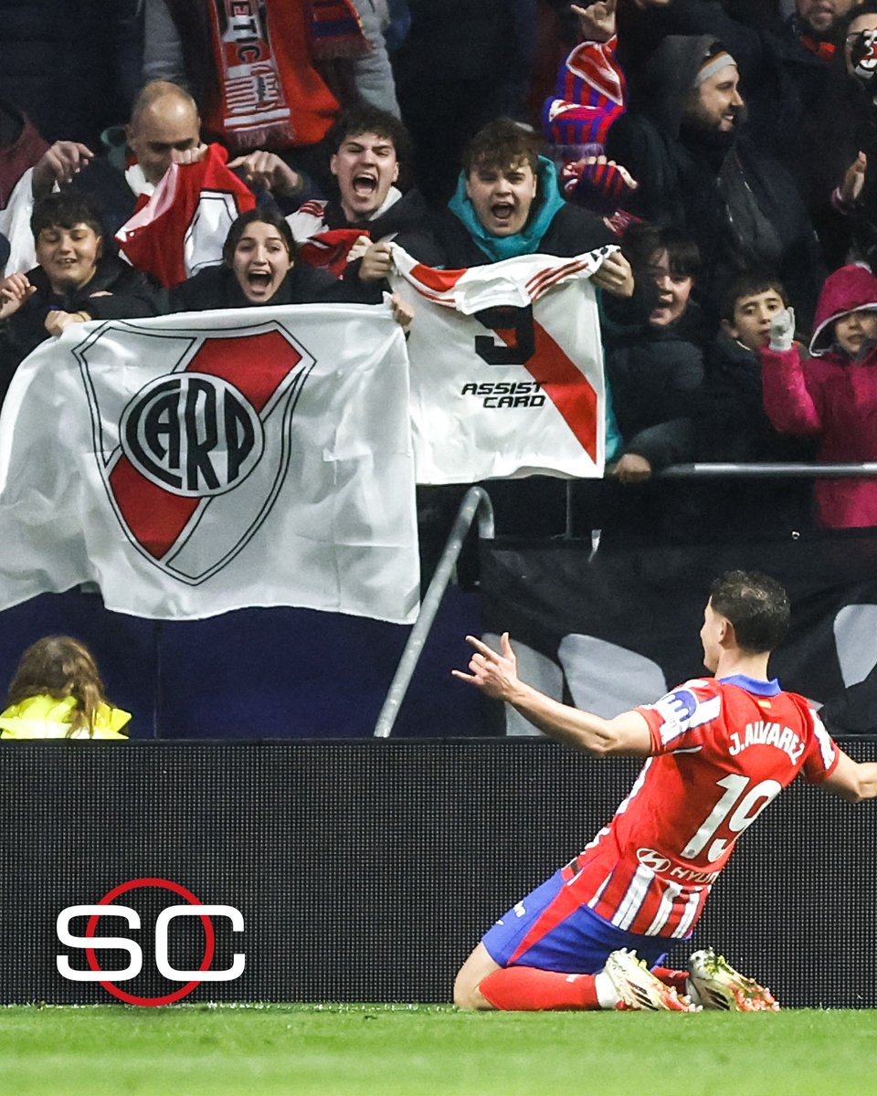 Julián Álvarez la rompió una vez más con la camiseta de Atlético de Madrid... ¡Y ATENCIÓN A ESTE FOTÓN MILLONARIO!