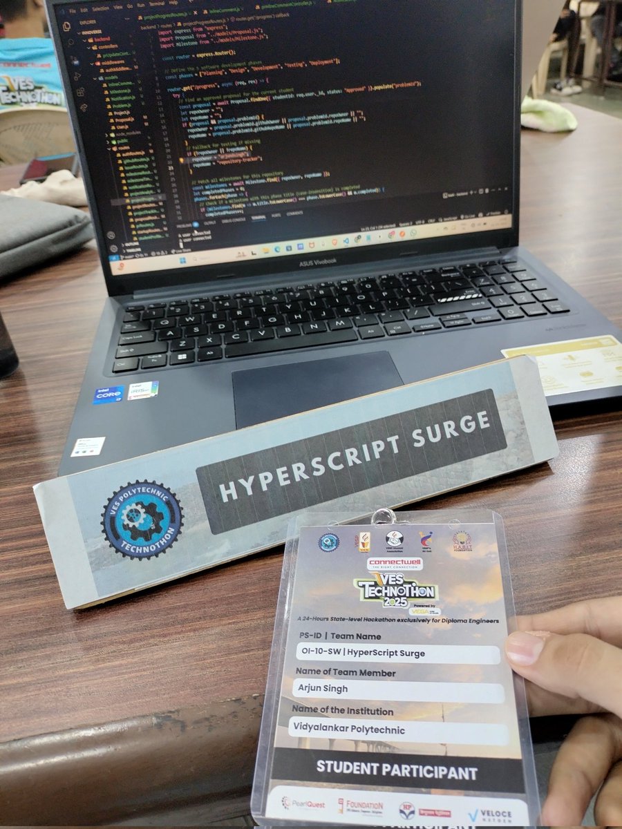 arjunrhetoric's tweet image. #hackathonvibes