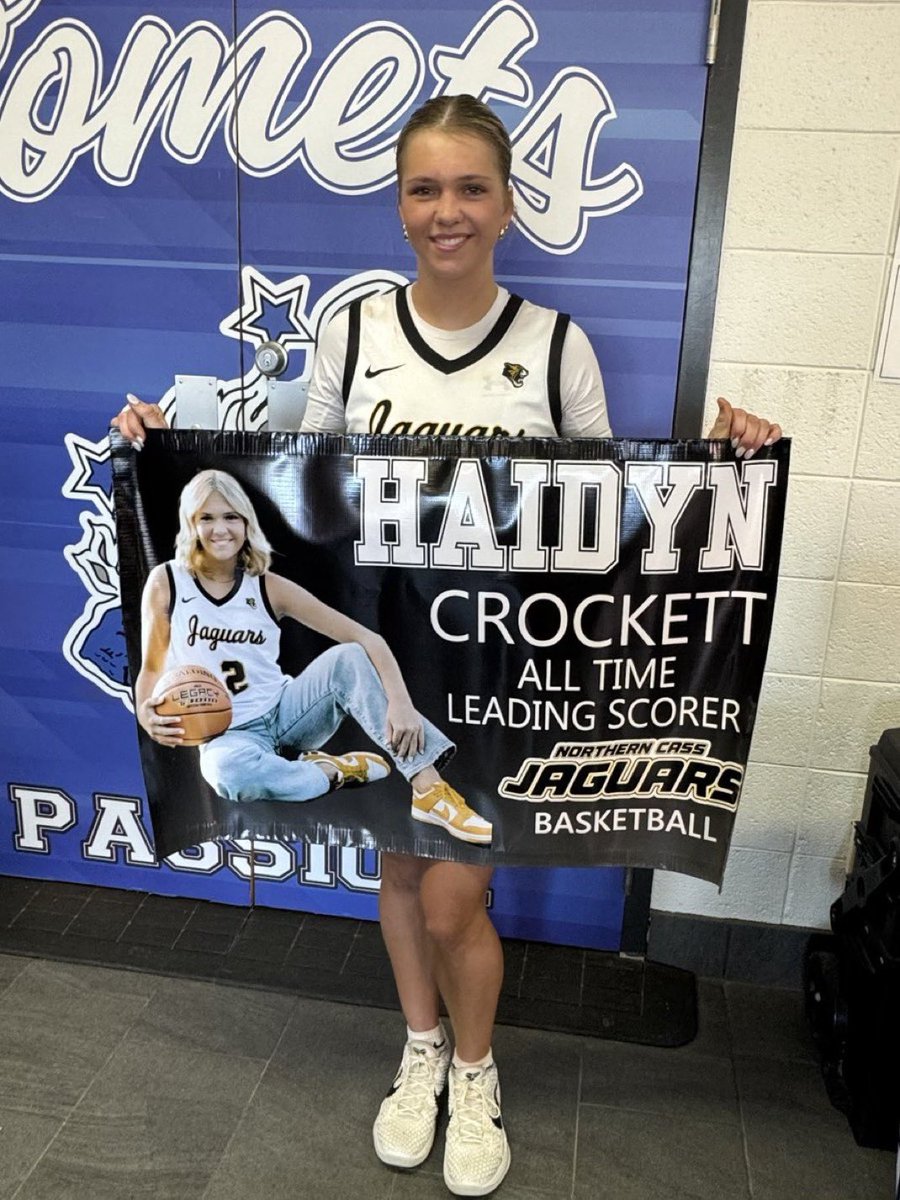 Northern Cass Girls Basketball (@ncjagsgbb) on Twitter photo Congratulations <a href="/CrockettHaidyn/">haidyn crockett</a> on an amazing career as a Lady Jag! Looking forward to watching you at the next level! Congratulations <a href="/CrockettHaidyn/">haidyn crockett</a> on an amazing career as a Lady Jag! Looking forward to watching you at the next level!