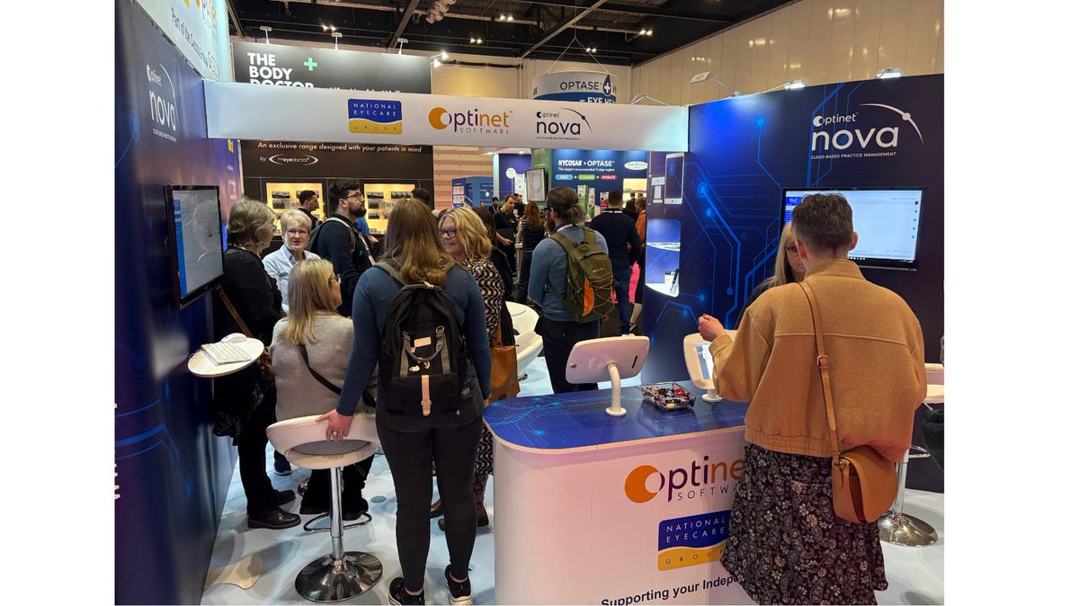 Great first day at 100% Optical. If you are coming to the show tomorrow make sure you pop across to stand E39 and catch up on the latest from NEG, Optinet and to see Charmant which is exclusive to NEG members