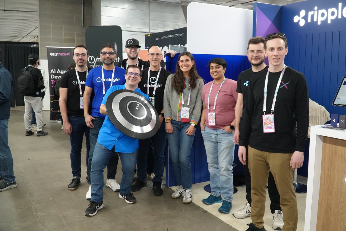 Shout-out to our #EthDenver neighbors all week! <a href="/Ripple/">Ripple</a> <a href="/MidnightNtwrk/">Midnight</a> <a href="/IOHK_Charles/">Charles Hoskinson</a>