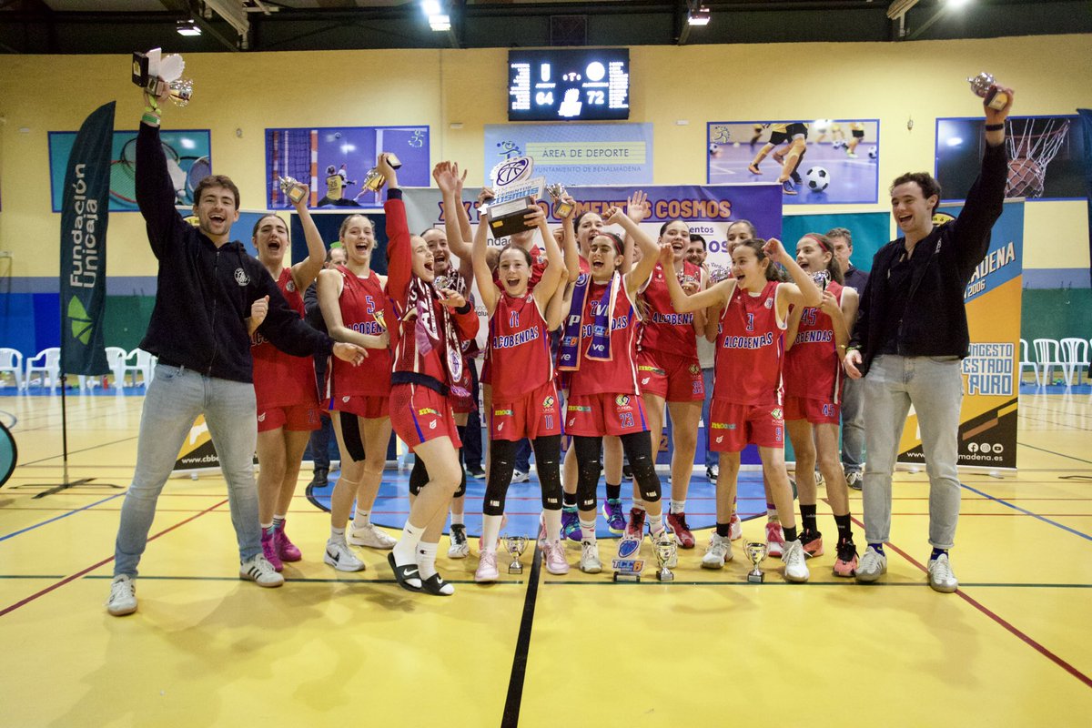 🥇𝐋𝐀 𝐀𝐋𝐄𝐆𝐑𝐈́𝐀 𝐃𝐄𝐋 𝐂𝐀𝐌𝐏𝐄𝐎́𝐍

<a href="/cbalcobendas/">Baloncesto Alcobendas</a> 🔥 #TCCB2025 

🟠🔵 #TorneoCementosCosmos #Benalmadena