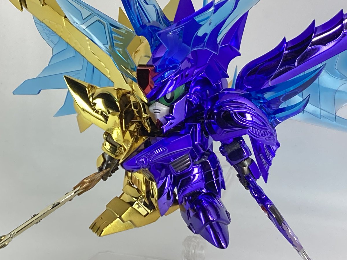 Hiroro7sword's tweet image. #SDX ファイナルフォーミュラー
あぁ…もう…良い…(*´Д｀*)ﾊｧﾊｧ
高額過ぎて手が出なかった憧れのSDXシリーズ最初の一機はもう決めていました！

万物を超えた光と闇の超越者！(; &amp;gt;皿&amp;lt;)وｼﾋﾞﾚﾙｰ

専用エフェクトや武器の塗装まで抜かりなく、正にSD最高峰の立体物に相応しい逸品です！