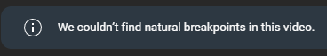 The latest Adpocalypse for YouTube isn't about yellow checkmarks but about "natural" breakpoints for midrolls.

Man, I took a heck of a week to take off. 😅