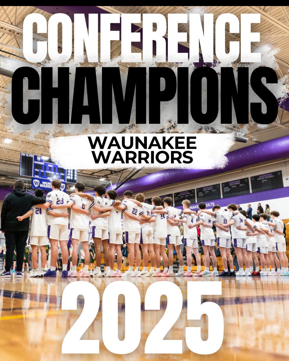 Congratulations Warriors on Badger Large Conference Champions!!!
