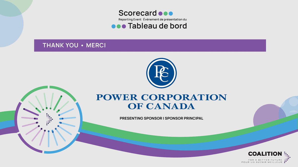Thank you to Power Corporation of Canada, for being our #2025ScorecardReport presenting sponsor. 
On March 25th, we'll show how Canada's economy stacks up against the Coalition’s internationally recognized metrics to determine what steps are needed to ensure a prosperous future.